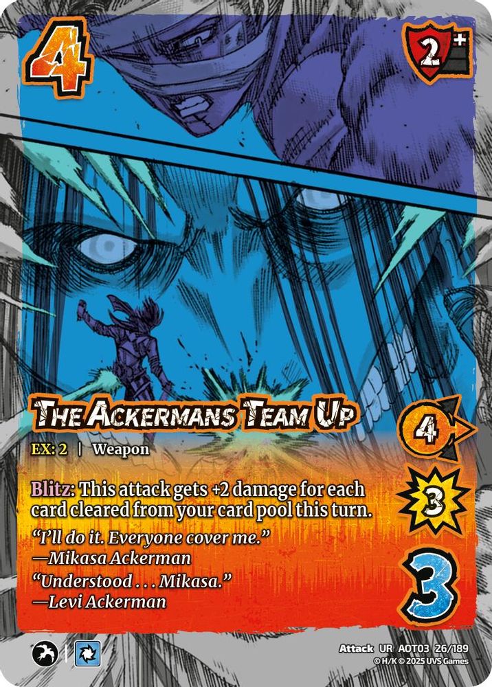 The Ackermans Team Up, Foil, front