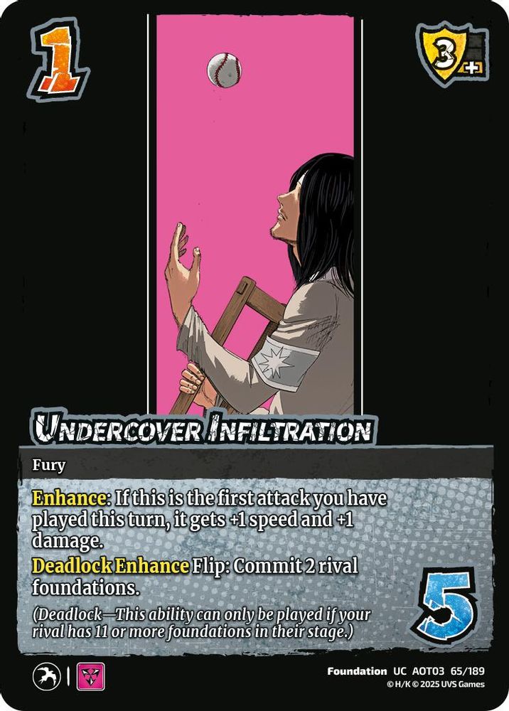 Undercover Infiltration, Standard, front