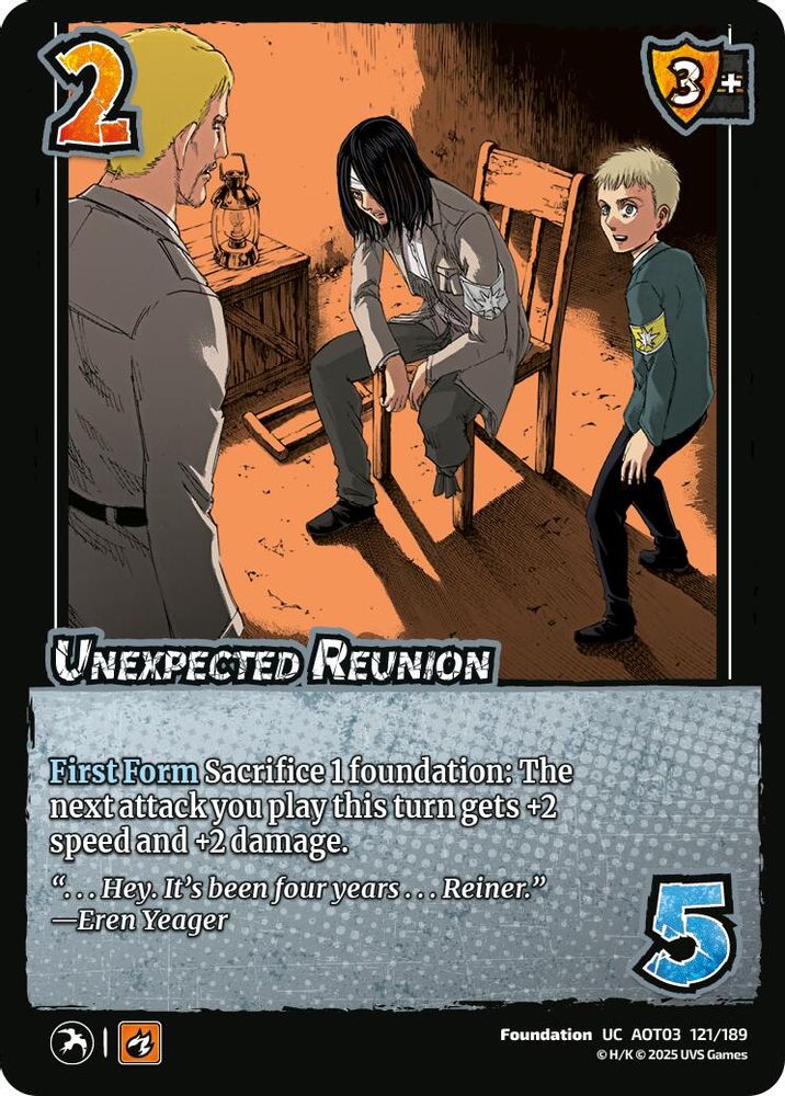 Unexpected Reunion, Standard, front