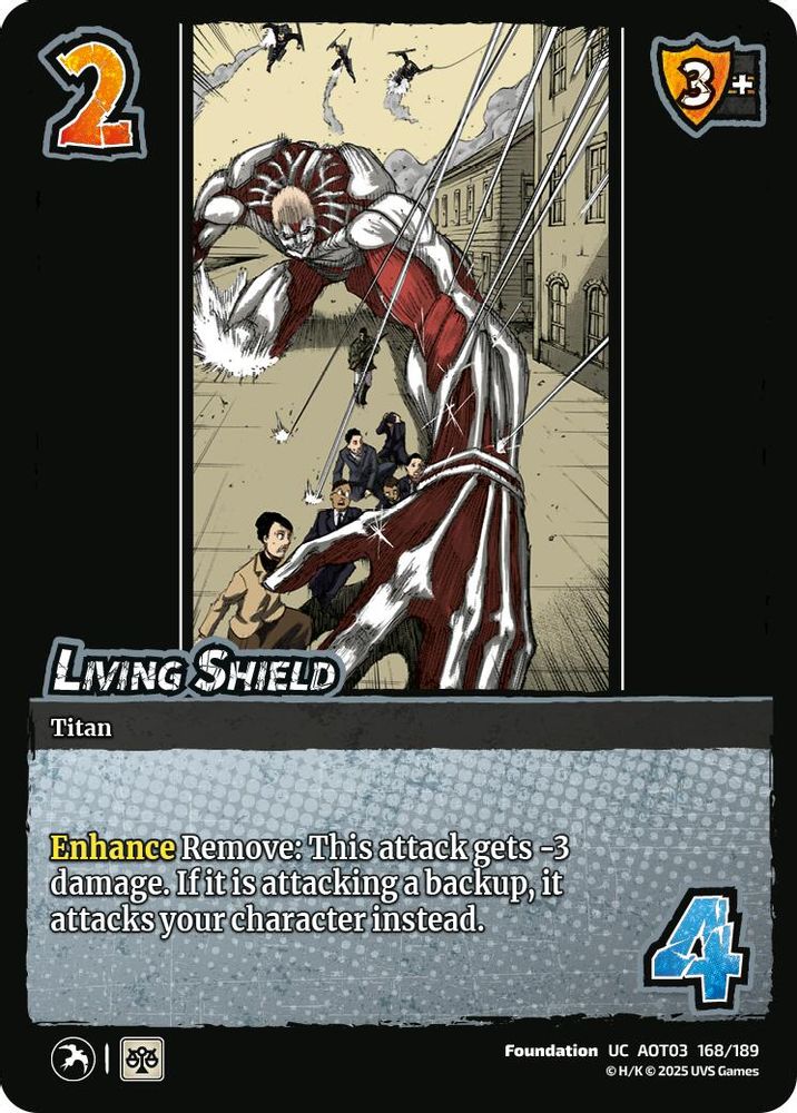 Living Shield, Standard, front