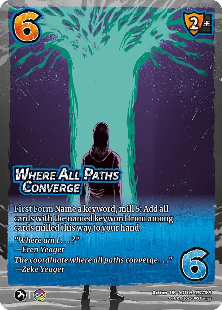 Where All Paths Converge, Foil, front