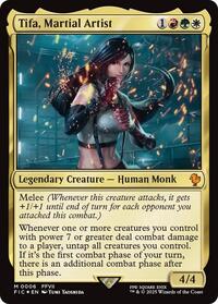 Tifa, Martial Artist, Commander: FINAL FANTASY
