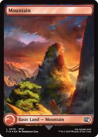 Mountain (0575) (Surge Foil), FINAL FANTASY