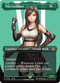 Tifa Lockhart (Borderless) (Surge Foil), FINAL FANTASY