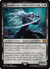 Sephiroth, Fabled SOLDIER, FINAL FANTASY