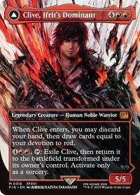 Clive, Ifrit's Dominant (0318) (Borderless), FINAL FANTASY