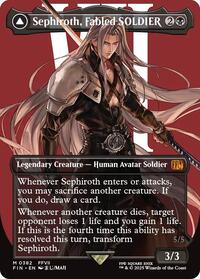 Sephiroth, Fabled SOLDIER (0382) (Borderless), FINAL FANTASY