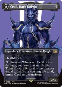 Cecil, Dark Knight (Borderless) (Surge Foil), FINAL FANTASY