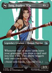 Fang, Fearless l'Cie (Borderless) (Surge Foil), FINAL FANTASY