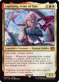 Lightning, Army of One, FINAL FANTASY