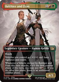 Balthier and Fran (0319) (Borderless), FINAL FANTASY