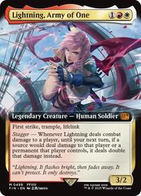 Lightning, Army of One (Extended Art), FINAL FANTASY