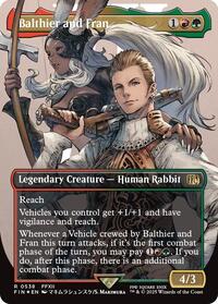 Balthier and Fran (0538) (Borderless) (Surge Foil), FINAL FANTASY