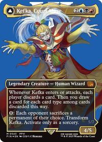 Kefka, Court Mage (0543) (Borderless) (Surge Foil), FINAL FANTASY
