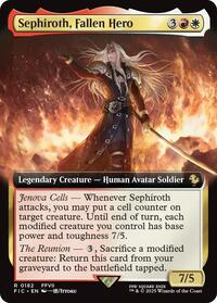 Sephiroth, Fallen Hero (Extended Art), Commander: FINAL FANTASY