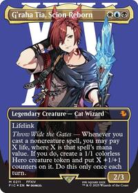 G'raha Tia, Scion Reborn (Borderless) (Surge Foil), Commander: FINAL FANTASY