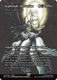 Sephiroth, the Savior - Atraxa, Grand Unifier (Showcase), FINAL FANTASY: Through the Ages