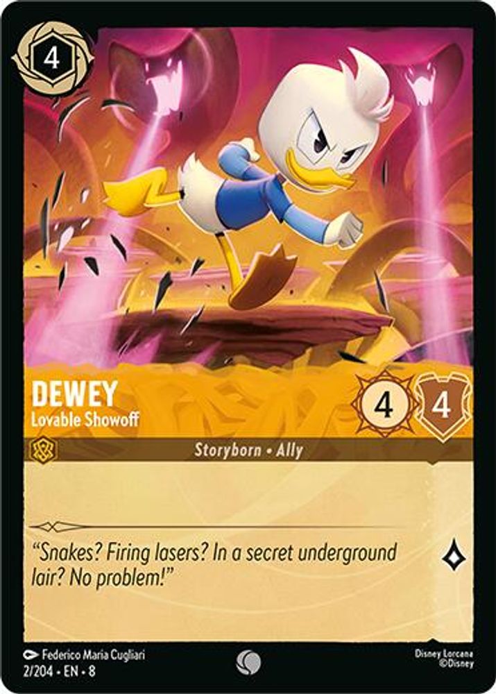 Dewey - Lovable Showoff