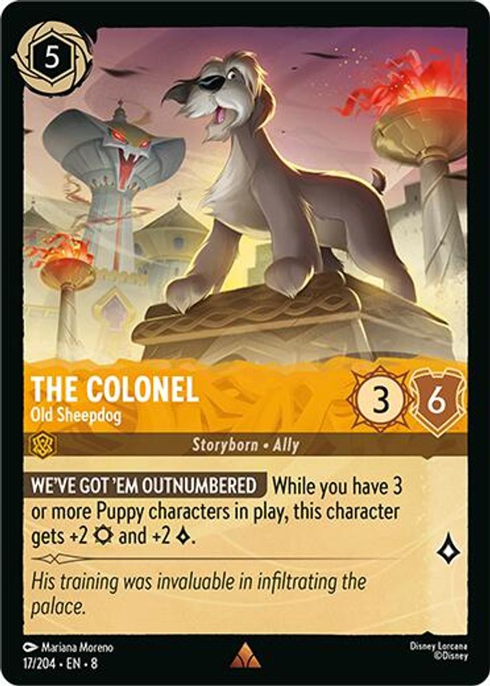 The Colonel - Old Sheepdog