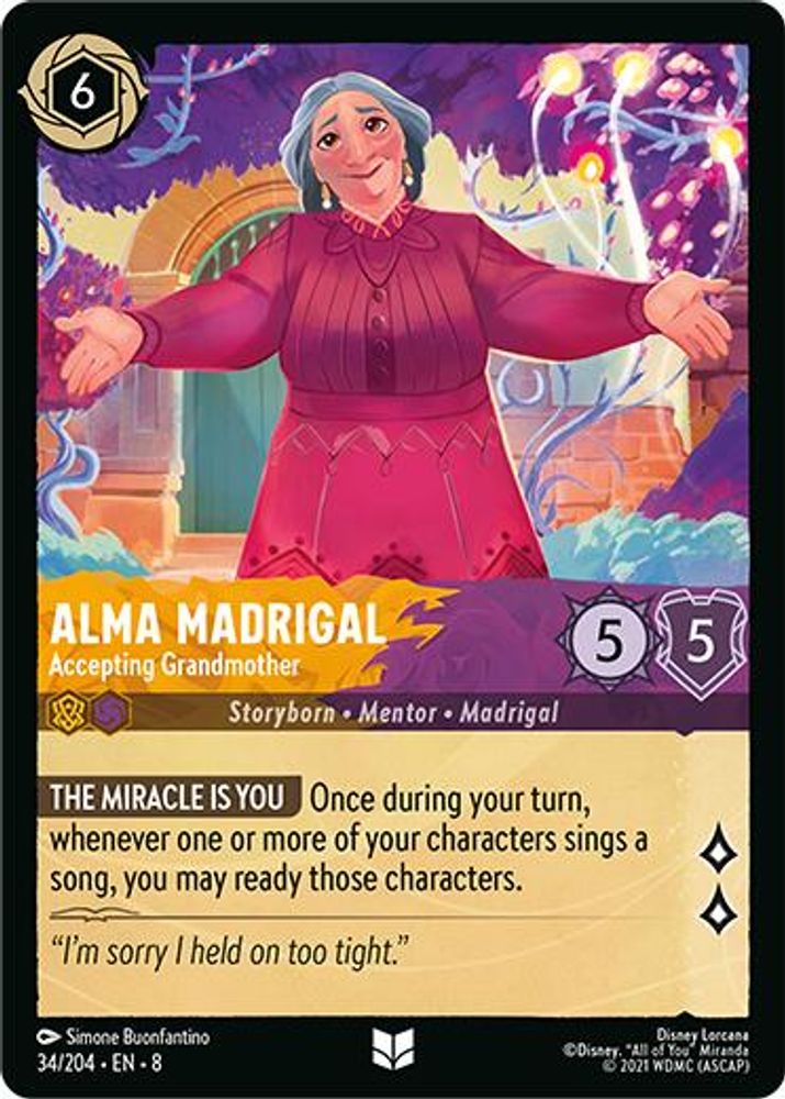 Alma Madrigal - Accepting Grandmother