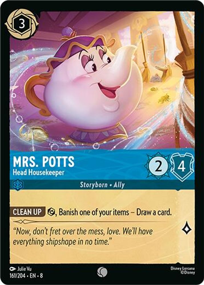 Mrs. Potts - Head Housekeeper