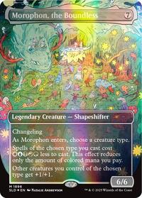 Morophon, the Boundless (Double Rainbow Foil), Secret Lair Drop Series