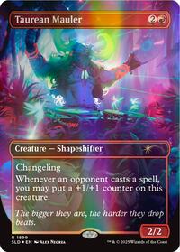 Taurean Mauler (Double Rainbow Foil), Secret Lair Drop Series