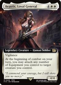 Beatrix, Loyal General (Extended Art), FINAL FANTASY