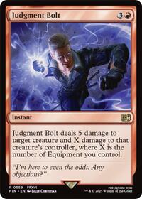 Judgment Bolt, FINAL FANTASY