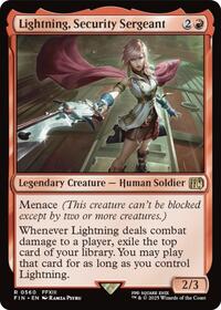 Lightning, Security Sergeant, FINAL FANTASY