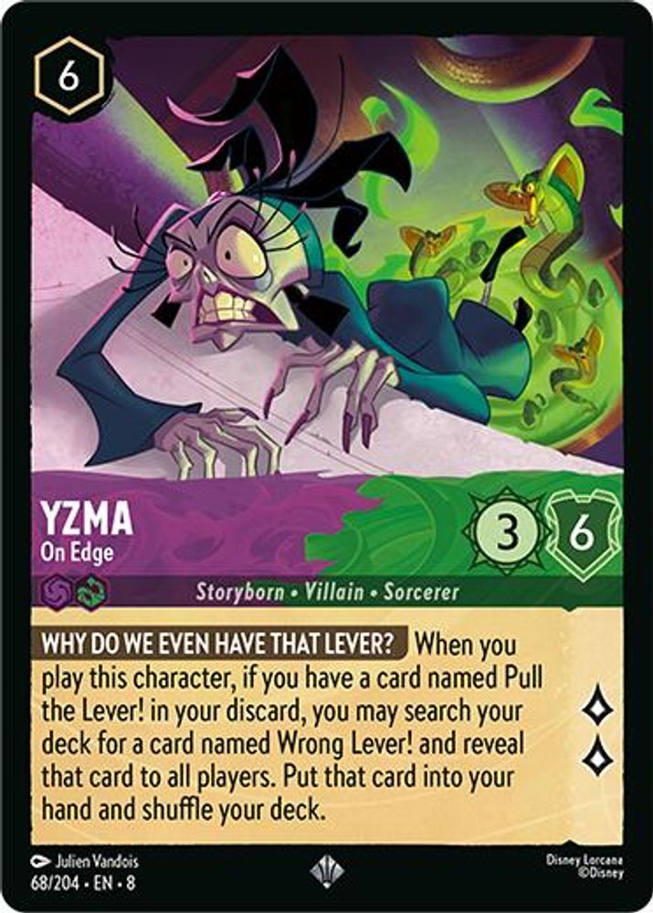 Yzma - On Edge