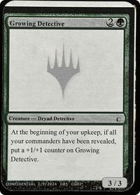 Growing Detective, Un-Known Event Playtest Cards