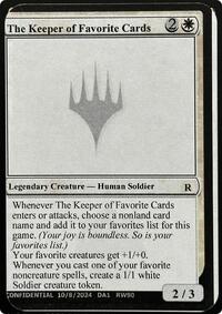 The Keeper of Favorite Cards (10/8/2024), Un-Known Event Playtest Cards