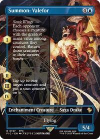 Summon: Valefor (Borderless), Commander: FINAL FANTASY