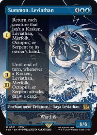 Summon: Leviathan (Borderless), FINAL FANTASY