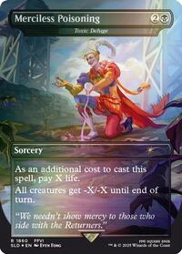 Merciless Poisoning - Toxic Deluge (Rainbow Foil), Secret Lair Drop Series