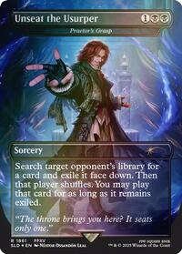 Unseat the Usurper - Praetor's Grasp (Rainbow Foil), Secret Lair Drop Series