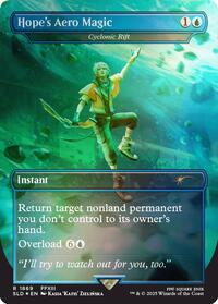 Hope's Aero Magic - Cyclonic Rift (Rainbow Foil), Secret Lair Drop Series