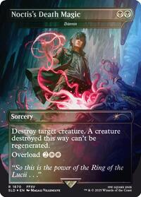 Noctis's Death Magic - Damn (Rainbow Foil), Secret Lair Drop Series