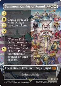 Summon: Knights of Round (Borderless), FINAL FANTASY