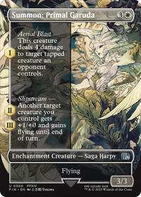 Summon: Primal Garuda (Borderless), FINAL FANTASY