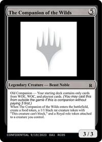 The Companion of the Wilds, Un-Known Event Playtest Cards