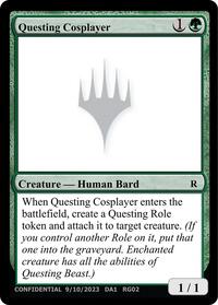 Questing Cosplayer, Un-Known Event Playtest Cards
