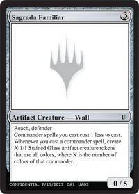 Sagrada Familiar, Un-Known Event Playtest Cards
