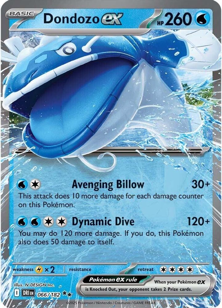 Dondozo ex - 066/182