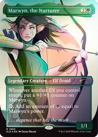 Marwyn, the Nurturer (Rainbow Foil), Secret Lair Drop Series