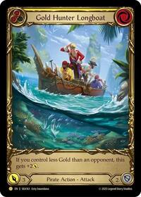 Gold Hunter Longboat (Treasure)