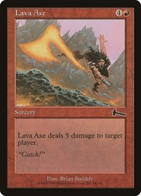 Lava Axe, Urza's Legacy