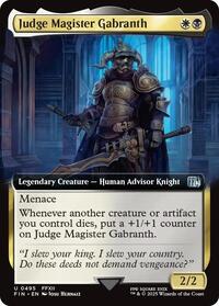 Judge Magister Gabranth (Extended Art), FINAL FANTASY