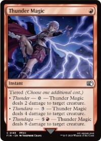 Thunder Magic, FINAL FANTASY